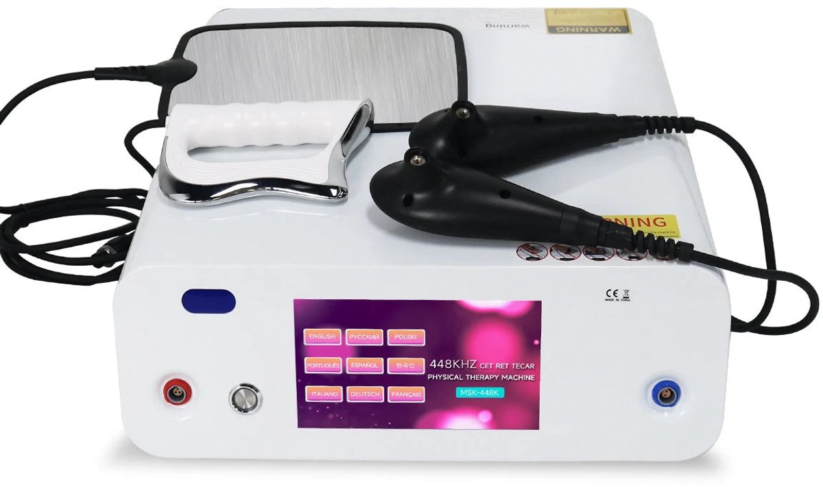 Thermo-Therapie Huidapparaat – Warmtetherapie – Huidverjonging – Collageenstimulator – Bloedcirculatieverbeteraar – 448 kHz Diepe Warmte – Twee Gebruiksmodes