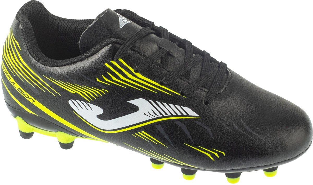 Joma Propulsion Jr 25 PRJW FG, voor een jongen, Zwart, Voetbalschoenen, maat: 37