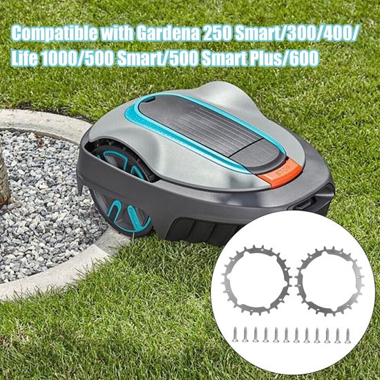 Terreinwielen voor Gardena 250 Smart/300/400/Life 1000/500 Smart Plus/600 van Merkloos	 — afbeelding 4