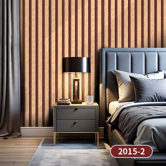 Houtlook Behang – Zelfklevend PVC – Waterdicht & Hittebestendig – 45cm x 10m – Makkelijk Aan te Brengen – Geschikt voor Woonkamer, Keuken & Winkeldecoratie