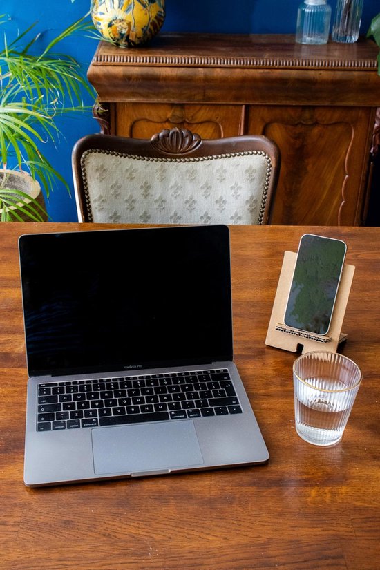 Support de téléphone en carton - 11 x 8,5 x 15 cm - Tente en carton