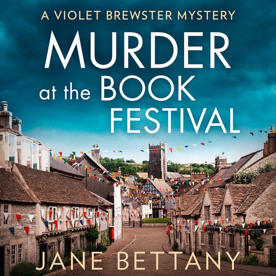 A Violet Brewster Mystery- Murder at the Book Festival - cover