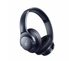 Soundcore Q20i by Anker, Draadloze Bluetooth over-ear hoofdtelefoon met hybride actieve ruisonderdrukking, 40 uur speeltijd in ANC-modus, Hi-Res audio, diepe bas, personalisatie via app