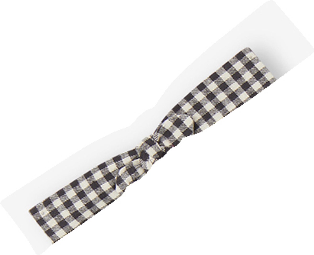 Vertbaudet 3-delige set baby ruitjesjurk + gilet + haarband