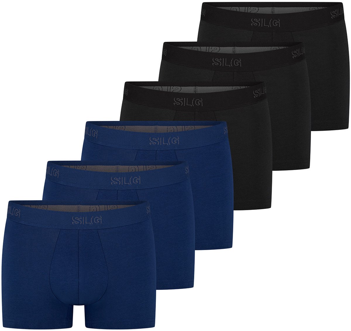 sloggi Heren retro short / pant 6 pack SLG Base