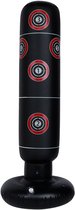 Sac de boxe gonflable - 160 cm - Debout - Boxe & Entraînement - Entraînement au sac de boxe - Enfants - Zwart