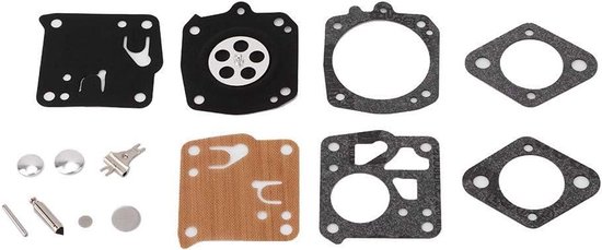 Produktbild von Mtanlo 2 Stück Vergaser Reparaturset Für Tillotson RK-23HS RK-17HS Husqvarna 61 266 268 272XP 281 181 Jonsered 625 630 Homelite XL SXL915 X-12 Super