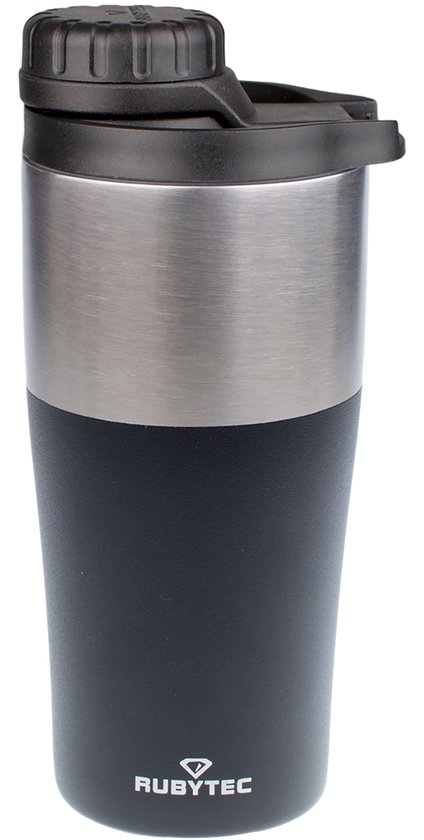 ROSMARINO MegaCup Roses Reisbeker, 580 ml, blauw, vacuüm