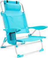 Outtec® Strandstoel, Campingstoel - tot 100 kg - Visstoel, Vouwstoel, Tuinstoel, Lichtgewicht Campingstoel voor Tuin, Balkon, Strand