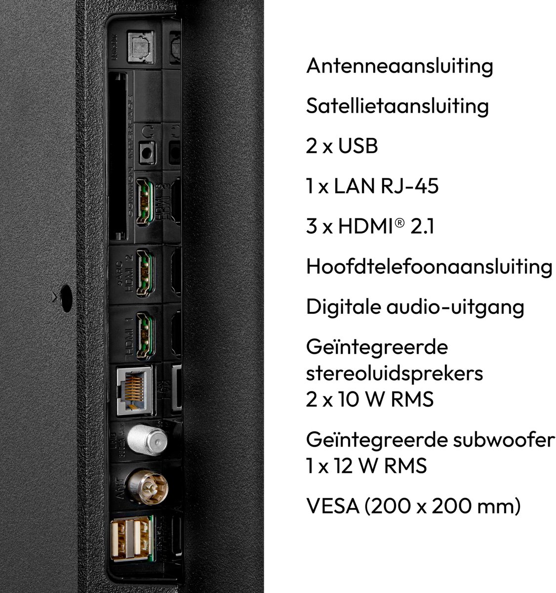 MEDION TV 125,7 cm (50 inch) QLED (Google TV, 4K, Dolby - afbeelding 3