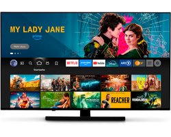 MEDION 125,7 cm (50") QLED TV (Fire TV, 4K Smart TV, Dolby Vision HDR, Dolby Atmos, Netflix, Prime Video, Bluetooth, DVB-T2, MD 850800)