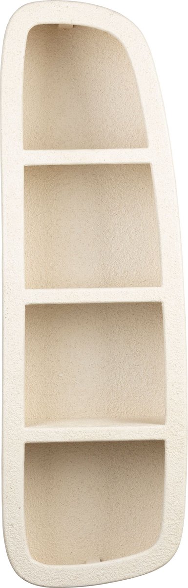 Dutchbone Veda Wandkast 3 Planken Gerecycled marmer Beige
