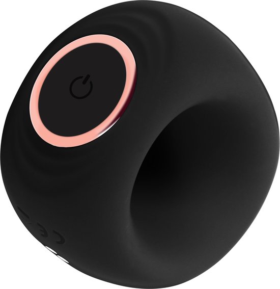 Cupitoys® Vibrerende Ring - Sex Toys Voor Vrouwen - 12 Standen - Zwart