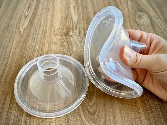 Youha® Silicone Borstschilden - set van 2 stuks - Borstkolf accessories - BPA vrij - Borstschilden - draadloze borstkolven onderdelen - Orginele Youha borstschilden - Maat: 28mm van Youha — afbeelding 2