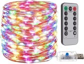 Eclairage de Noël - USB - 300 lumières LED - Multicolore
