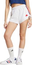 adidas Sportswear Tiro Cut 3-Stripes Summer Short - Dames - Wit- 2XS