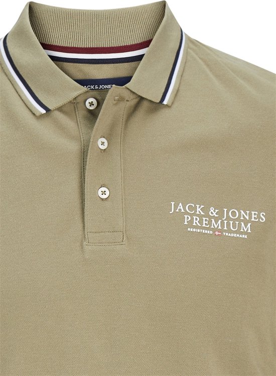 Jack&Jones Jprbluarchie Polo Moka Marron Taille 5XL Plussize