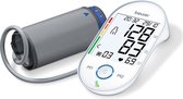 Beurer BM 55 Bloeddrukmeter bovenarm - Keurmerk Duitse Hypertensie Vereniging - Hartslag - Onregelmatige hartslag - Manchet 22-36 cm - USB dataoverdracht - 2 Gebruikersgeheugen - Risico-indicator - 5 Jaar garantie