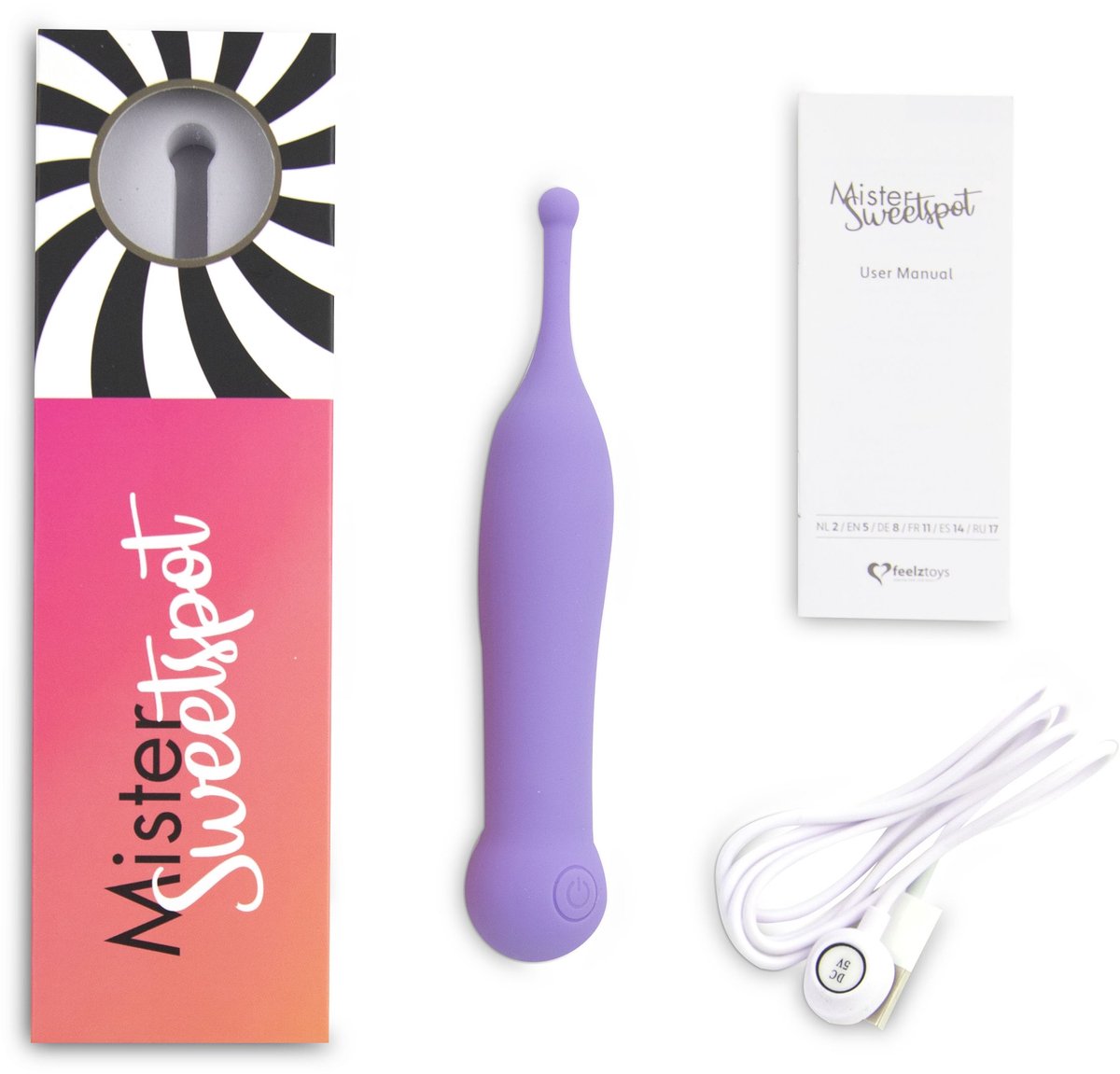 FeelzToys - Mister Sweetspot Clitoris Vibrator - Lila