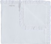 Baby's Only Wiegdeken - Baby deken Pure - Dekentje voor jongens en meisjes - 70x95 cm - Wit - 100% katoen
