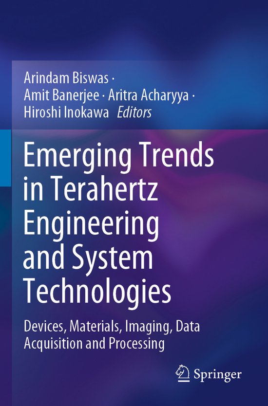 Emerging Trends in Terahertz Engineering and System Technolo ... - cover