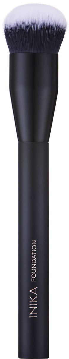 INIKA Foundation Brush - 100% Natuurlijk - Biologisch - Vegan - 100% Natuurlijk - Verzorgend - Alle huidtypes - Microplasticvrij