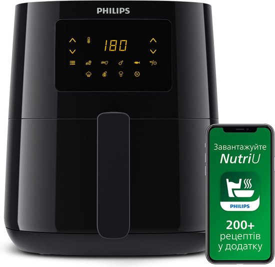 Philips Airfryer Essential HD9252/90 - Hetelucht friteuse & digitaal display - Philips