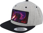 Hatstore- Kids Purple Dragongrey/Black Snapback - Kiddo Cap Cap