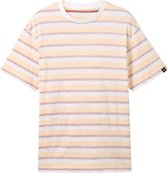 Tom Tailor T-shirt Gestreept T Shirt 1040869xx12 34983 Mannen Maat - XL