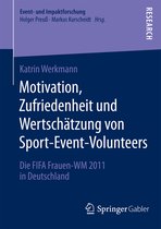 Motivation Zufriedenheit und Wertschaetzung von Sport Event Volunteers