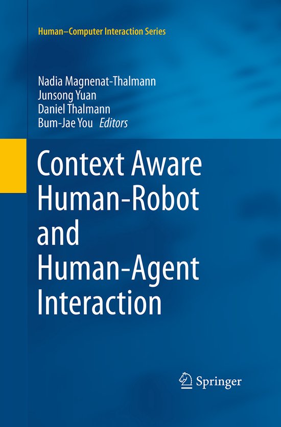 Human–Computer Interaction Series- Context Aware Human-Rob ... - cover