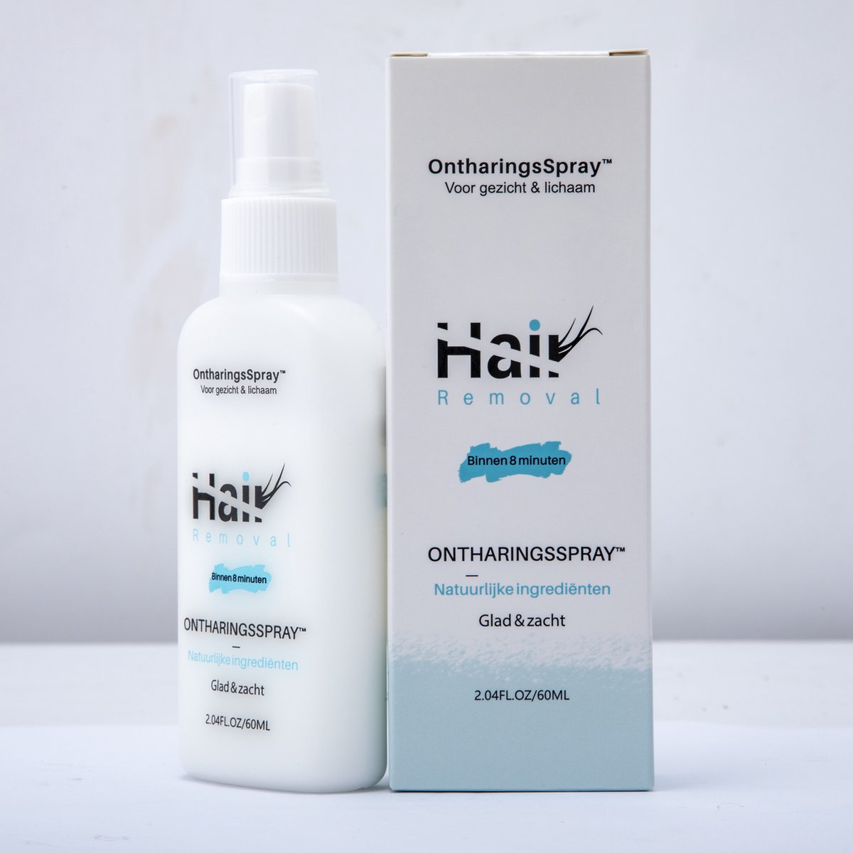 Goedkoopste Ontharingsspray 60ml - Pijnloze Ontharingscrème voor Gevoelige en Intieme Zones - Unisex Snelwerkende Haarverwijdering