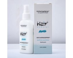 Ontharingsspray 60ml - Pijnloze Ontharingscrème voor Gevoelige en Intieme Zones - Unisex Snelwerkende Haarverwijdering