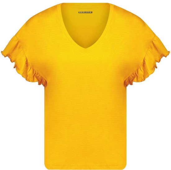 DEELUXE Oria fancy basic t-shirt voor dames
