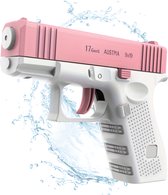Livano Pistolet à eau automatique – Pistolet à Water électrique – Pistolet à eau – Pistolet à eau – Super Soaker – Jouets d'été – Rose