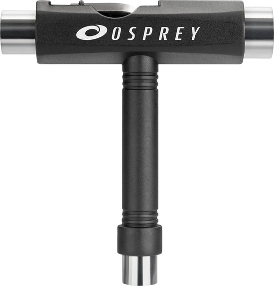 Foto: Osprey skateboard tool multifunctioneel t vormig gereedschap met 3 sockets lichtgewicht en compact inclusief allen key en phillips schroevendraaier