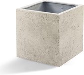 Pot Grigio Cube Antique White