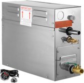 Sauna stoomgenerator draagbare stoomgenerator met temperatuur digitale regelaar timer 4 kW 117 zwart