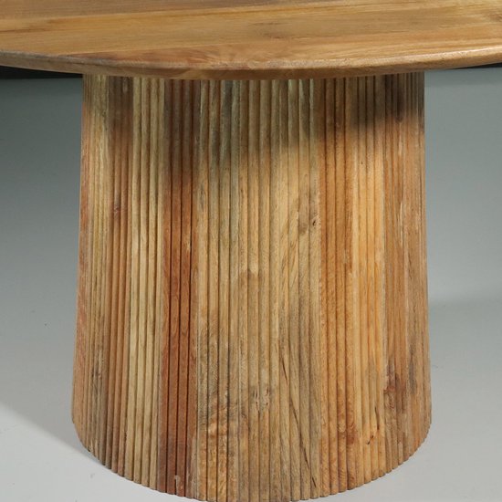 Mangohouten Sidetable Nova Capsule Donkerbruin 130 cm Mahom