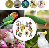 6Pack Vogelspeelgoed, Papegaaienfoerageren Shredder Speelgoed, voor Kleine Parkieten, Valkparkieten, Conures, Vinken, Parkieten, Ara's, Papegaaien, Liefdesvogels Merk: