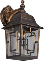 LED Tuinverlichting - Buitenlamp - Torna Torno - E27 Fitting - 1 Lichtpunt - Spatwaterdicht IP44 - Brons - Alumunium