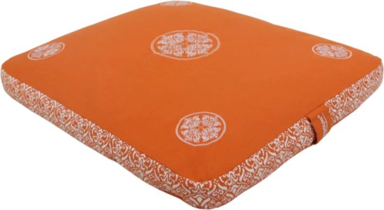 YogaStyles Zabuton Design Oranje van YogaStyles — afbeelding 3