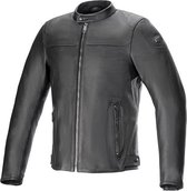 Alpinestars Blacktrack Leather Jacket Black Black 2XL - Maat - Jas