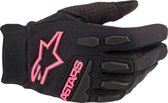 Alpinestars Stella Full Bore Gloves Black Pink Fluo L - Maat L - Handschoen