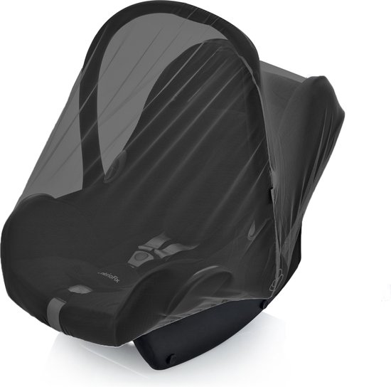 Babyjem Zwart Klamboe voor Groep 0 Autostoel 1110711