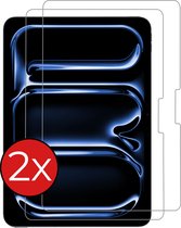 Screenprotector Geschikt voor iPad Pro 2024 (11 inch) Screenprotector Tempered Glass Screen Protector Gehard Glas - Screenprotector Geschikt voor iPad Pro 2024 11 inch (7e generatie) Screenprotector Glas - 2 PACK