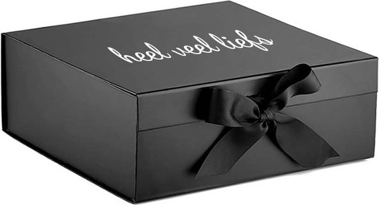 Cadeaudoos heel veel liefs, geschenkdoos met naam, heel veel liefs giftbox, gepersonaliseerde geschenkdoos, bewaardoos met naam