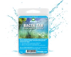 vdvelde.com - BACTA TAB Vijverbacteriën - Bacteriën voor 10 tot 1.000 L - 100% eco: snel helder water - Veilig voor mens, plant & dier
