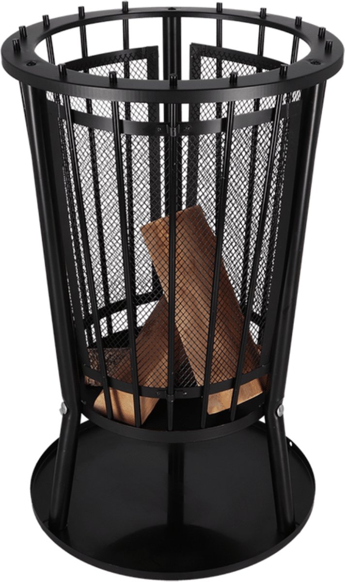 Esschert Design Fire Basket with Base Plate
