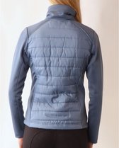Montar Jacket Emma Quilt Dove Blue - M | Blauw | Paardrij vest